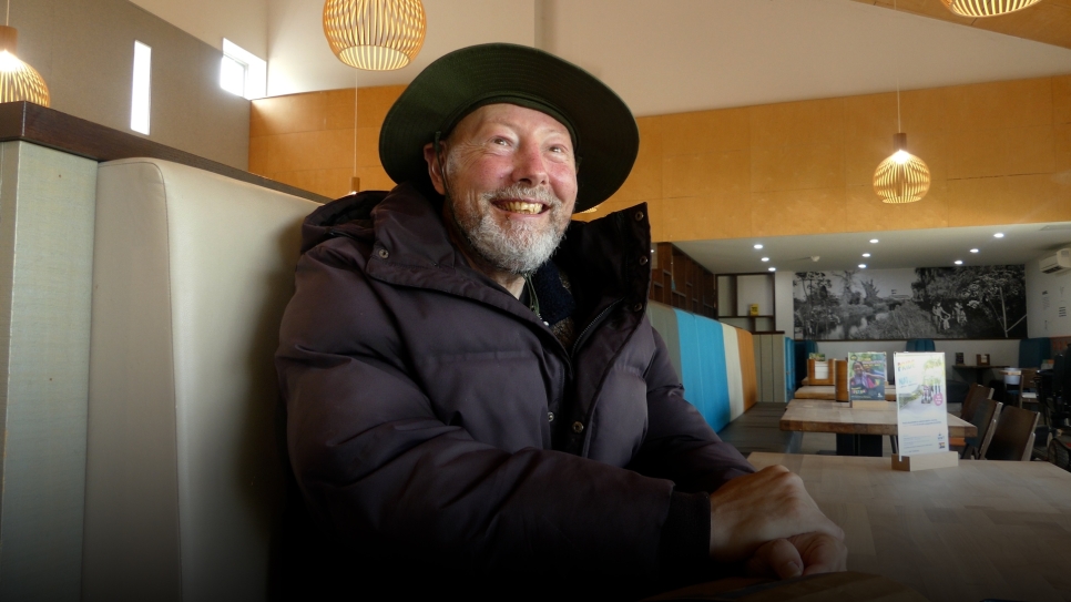 Care home resident finds lifelong connection at WWT Slimbridge
